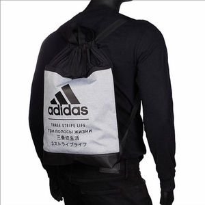 adidas amplifier blocked drawstring backpack